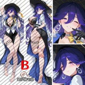 Wuthering Waves Lucilla Anime Dakimakura Body Pillow Cover