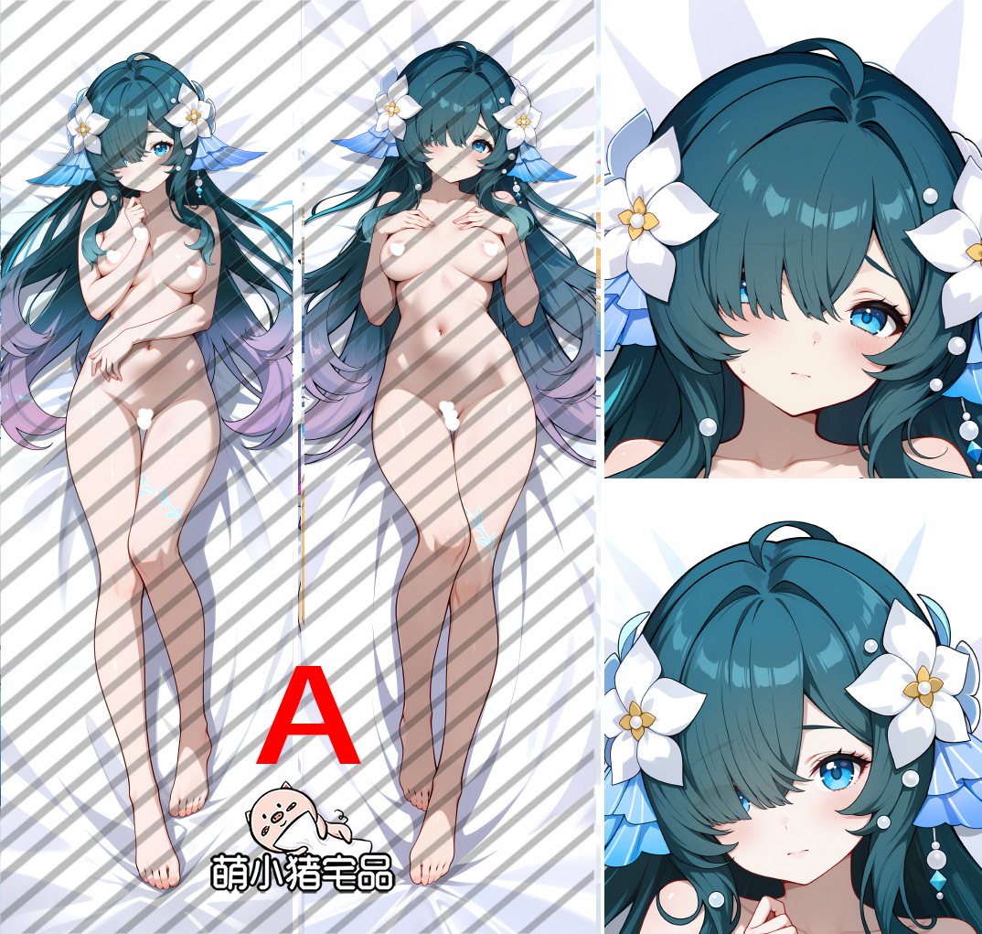 Genshin Impact Vodyanitsa Dakimakura Pillow Cover - MXZ1214