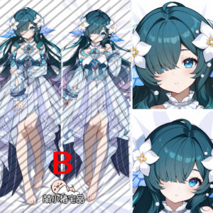 Genshin Impact Vodyanitsa Dakimakura Pillow Cover - MXZ1211