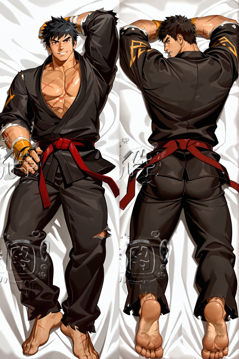 Dungeon Fighter Online - Male Fighter Dakimakura Body Pillow Cover - TBMMD0356