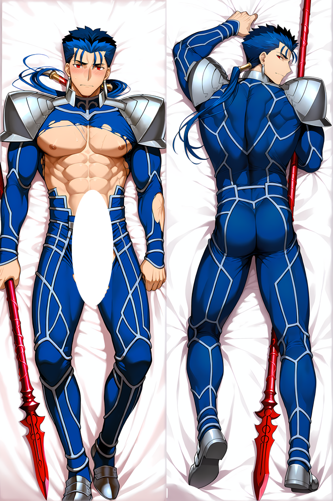 Fate/stay night - Cu Chulainn Dakimakura Body Pillow Cover - TBMMD0363