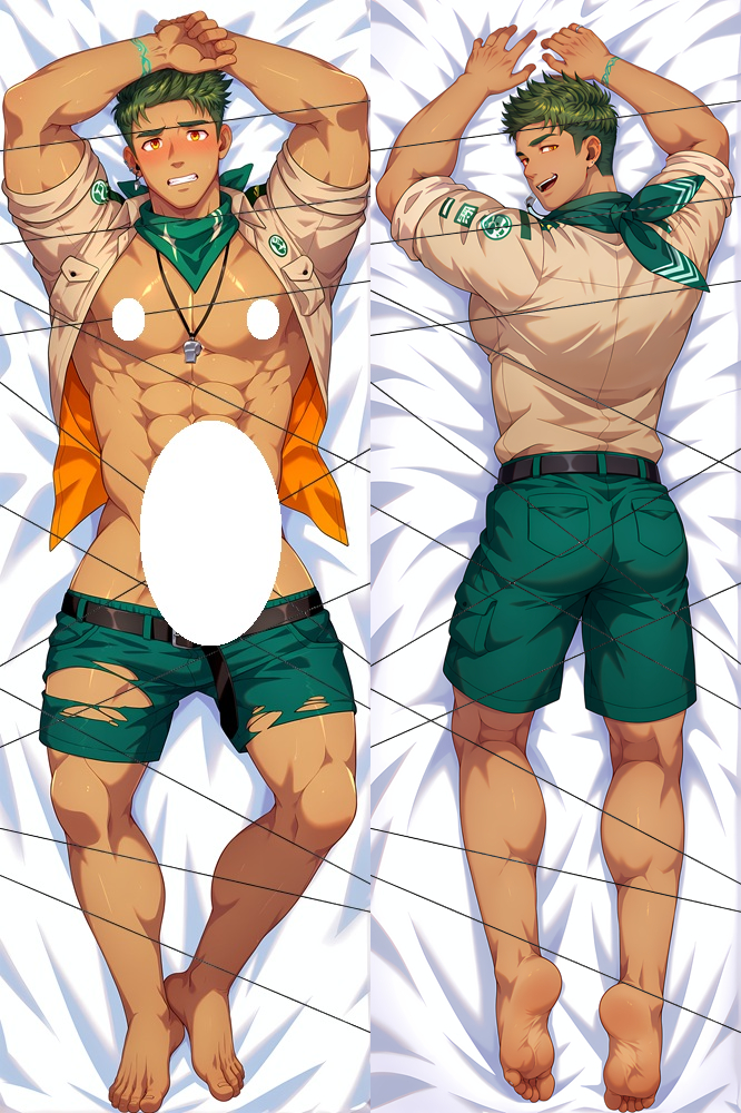 Camp Buddy - Aiden Dakimakura Body Pillow Cover - TBMMD0395
