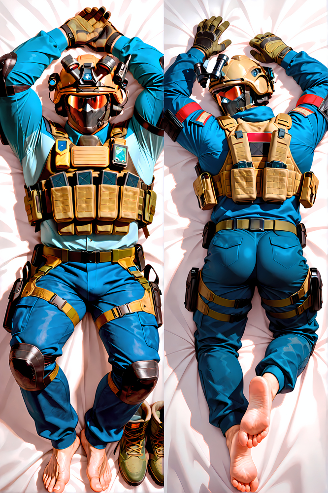 Delta Force - Vyron Dakimakura Body Pillow Cover - TBMMD0417