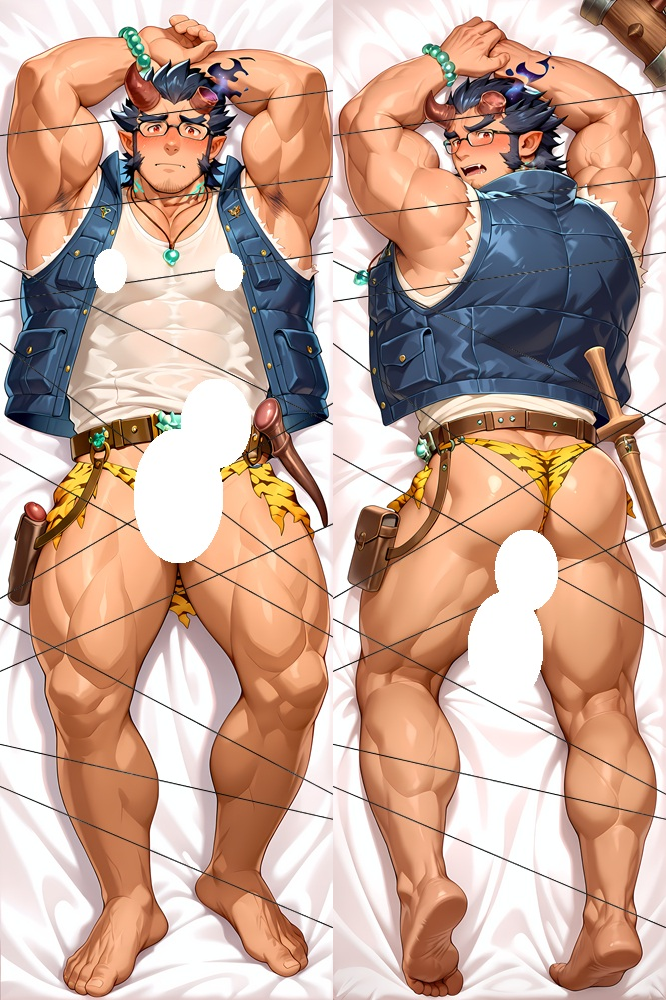 Tokyo Afterschool Summoners - Takemaru Dakimakura Body Pillow Cover - TBMMD0433