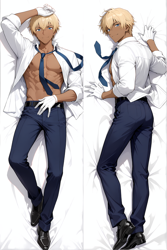 Detective Conan（Case Closed） - Toru Amuro Dakimakura Body Pillow Cover - TBMMD0502