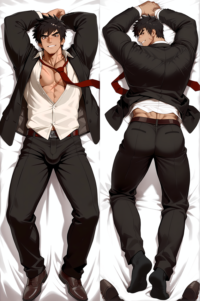 Dungeon Fighter Online - Male Grappler Dakimakura Body Pillow Cover - TBMMD0516