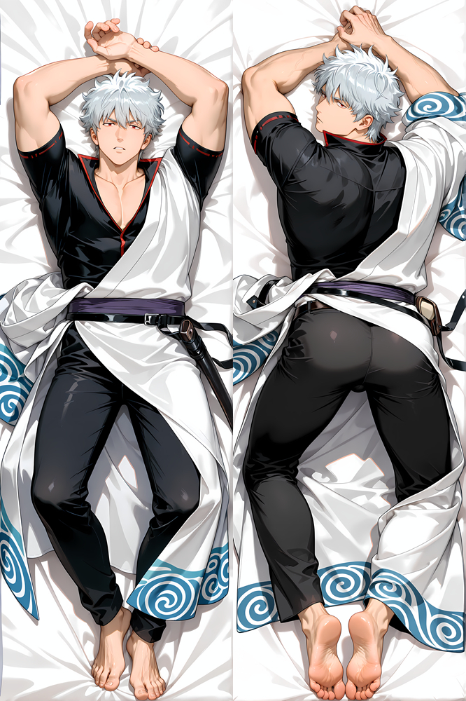 Gintama - Gintoki Sakata Dakimakura Body Pillow Cover - TBMMD0518