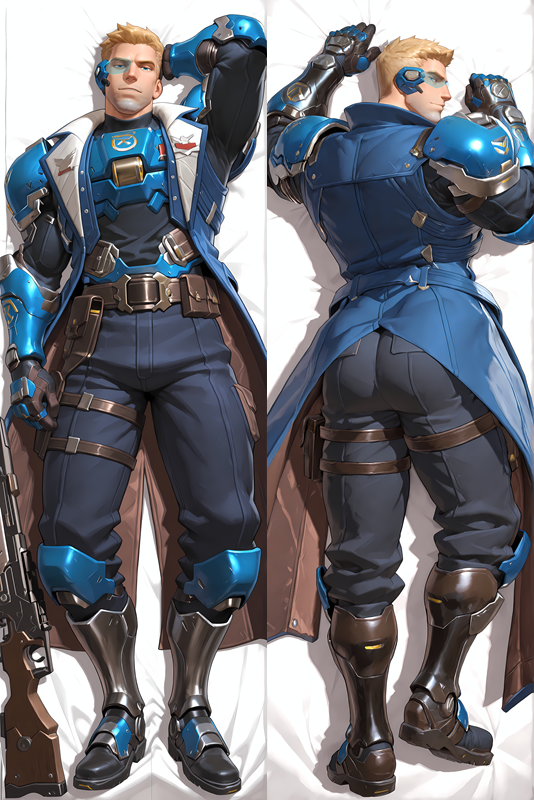 Overwatch - Soldier: 76 Dakimakura Body Pillow Cover - TBMMD0548