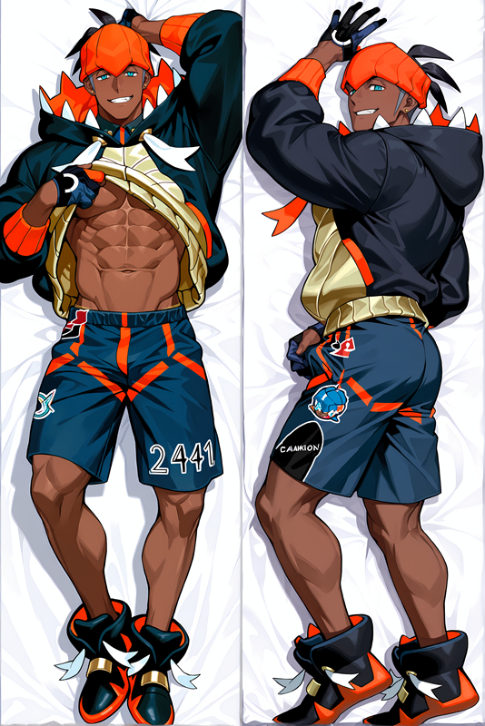 Pokemon - Raihan Dakimakura Body Pillow Cover - TBMMD0555