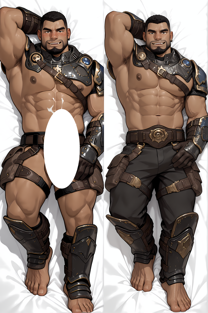 Gears of War - Dominic Santiago Dakimakura Body Pillow Cover - TBMMD0617