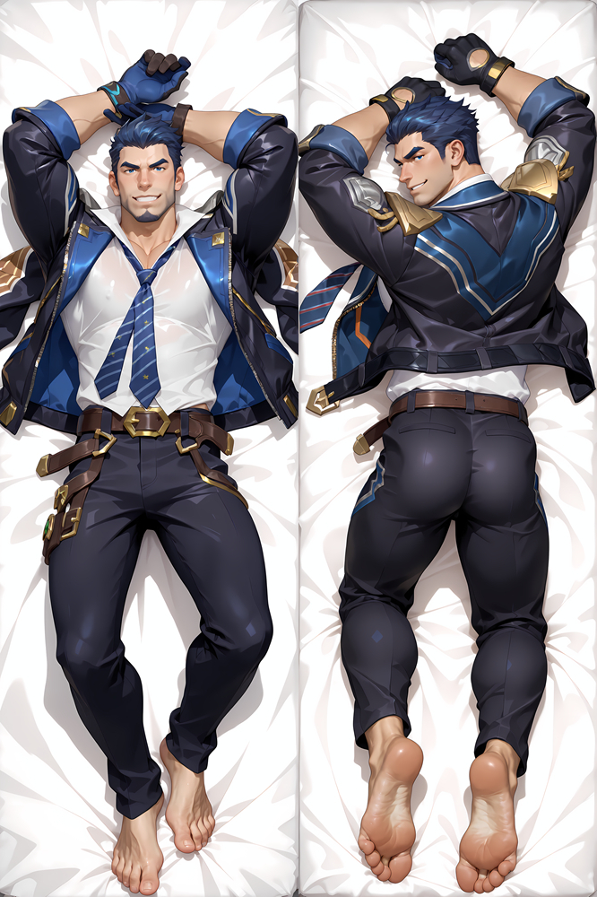 League of Legends - Jayce Dakimakura Body Pillow Cover - TBMMD0619