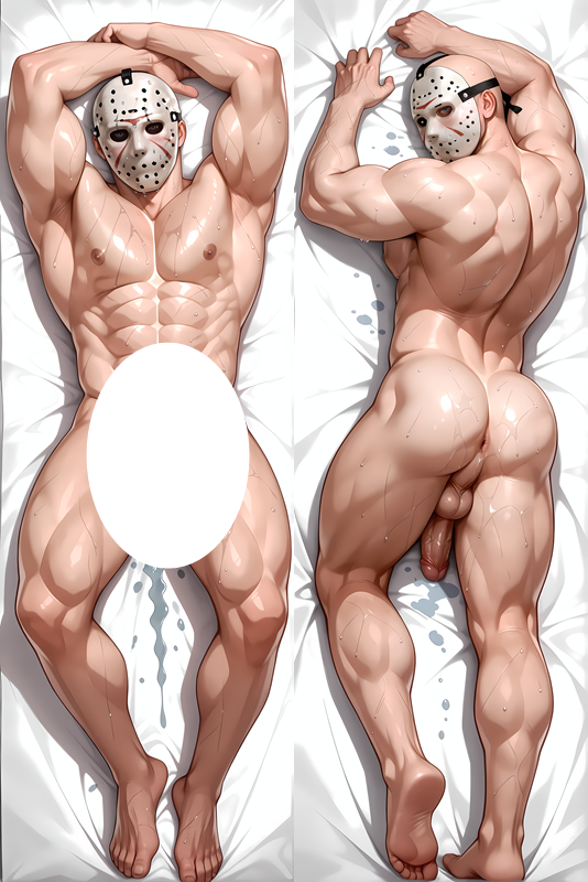 Friday the 13th - Jason Voorhees Dakimakura Body Pillow Cover - TBMMD0662
