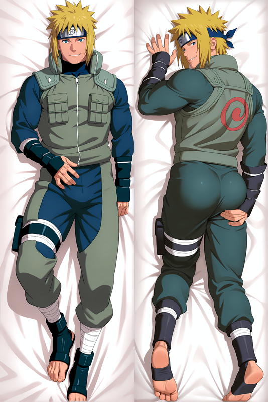 NARUTO - Minato Namikaze Dakimakura Body Pillow Cover - TBMMD0668