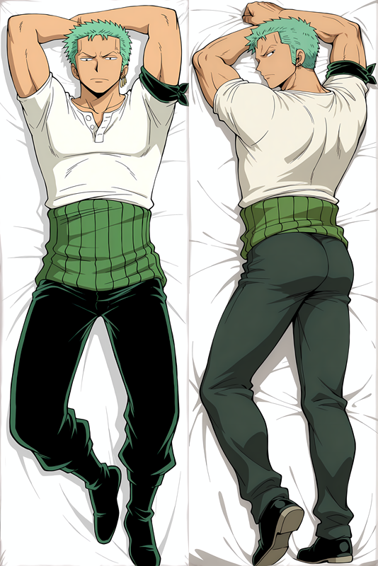 One Piece - Roronoa Zoro Dakimakura Body Pillow Cover - TBMMD0676