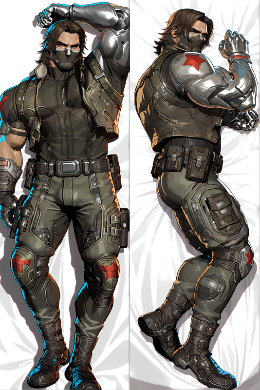 Marvel Rivals - Winter Soldier Dakimakura Body Pillow Cover - TBMMD0682