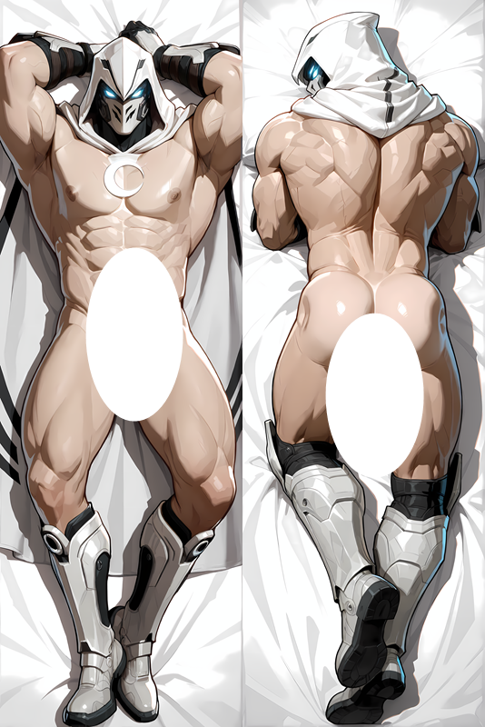 Marvel Rivals - Moon Knight Dakimakura Body Pillow Cover - TBMMD0694