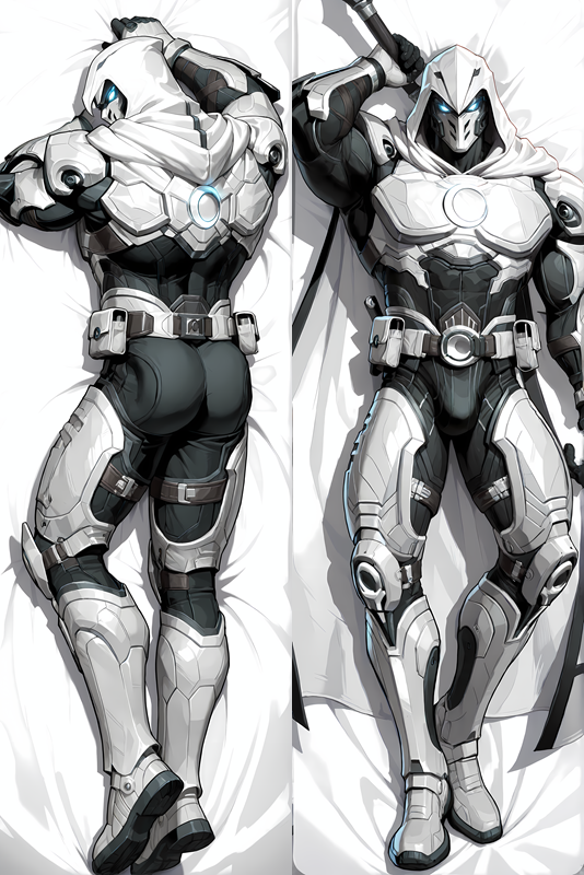 Marvel Rivals - Moon Knight Dakimakura Body Pillow Cover - TBMMD0695