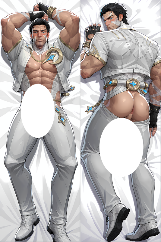 Marvel Rivals - Moon Knight Dakimakura Body Pillow Cover - TBMMD0697