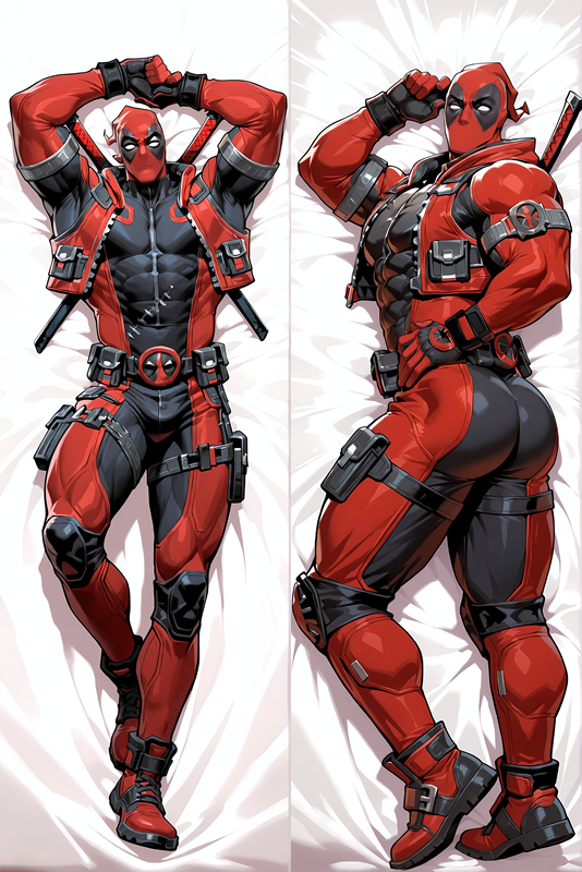 Marvel Rivals - Deadpool Dakimakura Body Pillow Cover - TBMMD0699