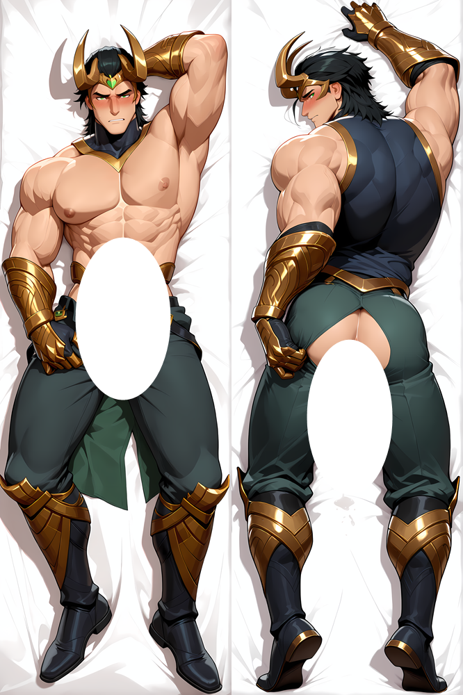 Marvel Rivals - Loki Dakimakura Body Pillow Cover - TBMMD0700