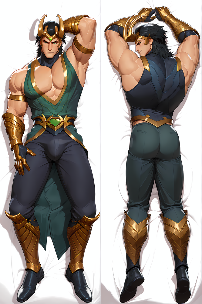 Marvel Rivals - Loki Dakimakura Body Pillow Cover - TBMMD0701