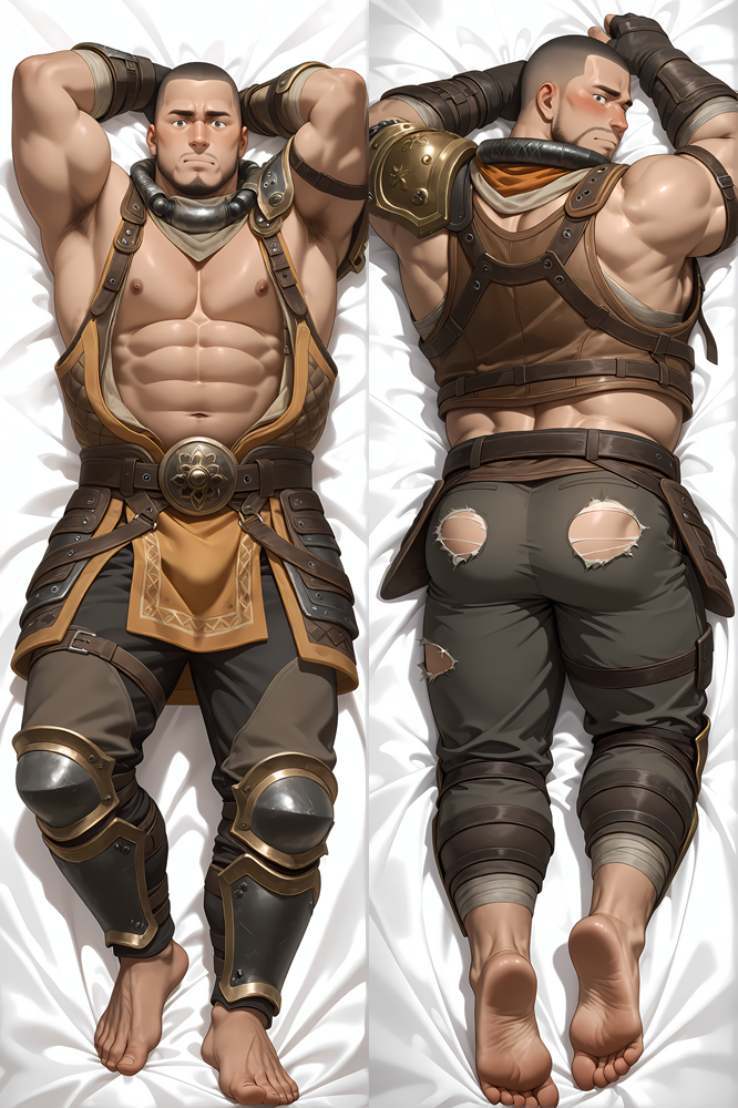 Ling Cage: Incarnation - Shan Da Dakimakura Body Pillow Cover - TBMMD0729