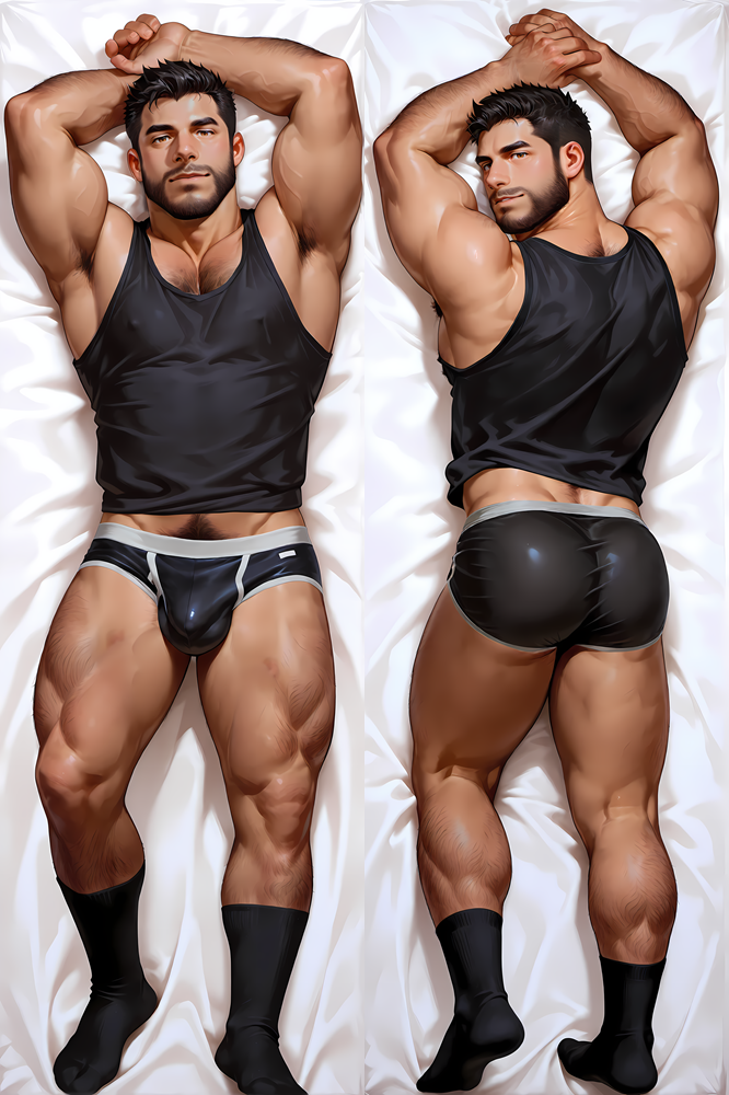 Resident Evil - Chris Redfield Dakimakura Body Pillow Cover - TBMMD0751