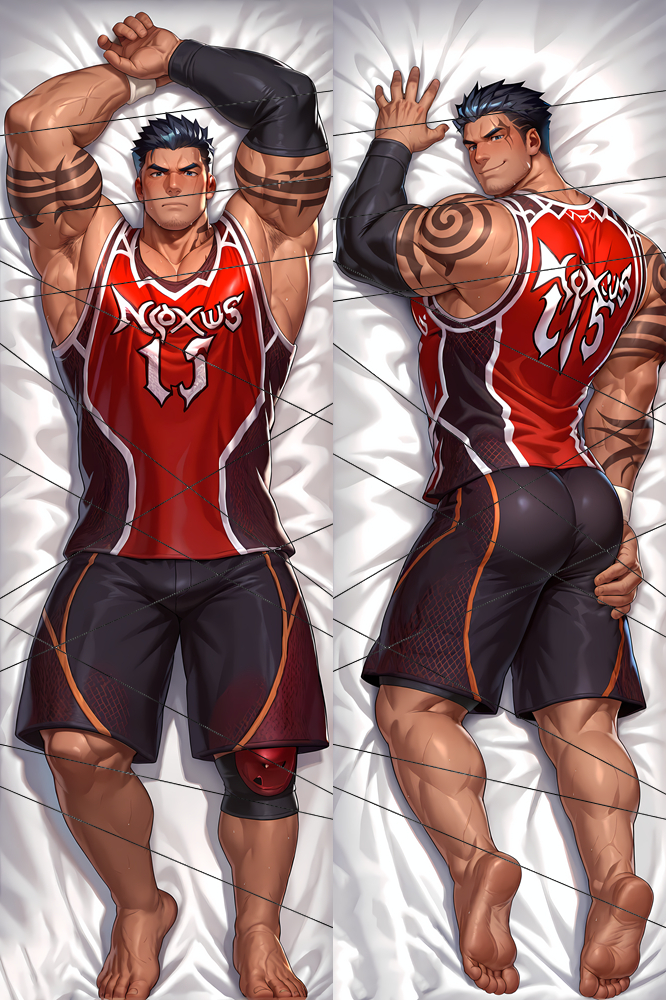 League of Legends - Darius Dakimakura Body Pillow Cover - TBMMD0792