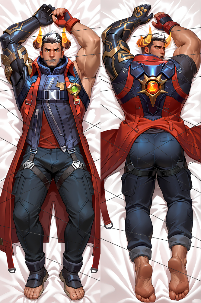 League of Legends - Darius Dakimakura Body Pillow Cover - TBMMD0794