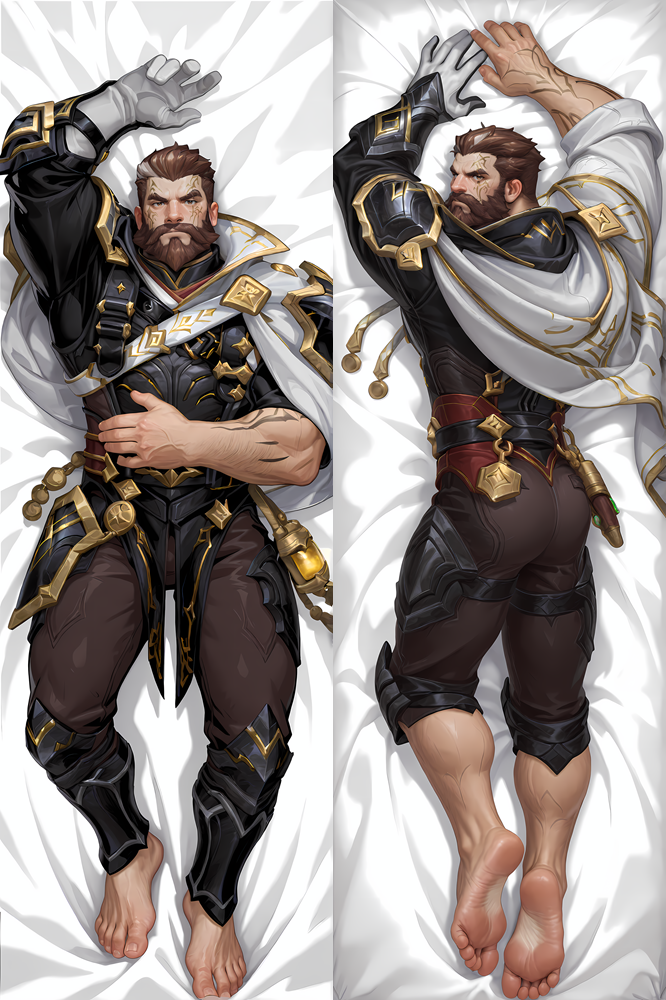 League of Legends - Graves Dakimakura Body Pillow Cover - TBMMD0810