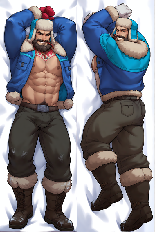 League of Legends - Graves Dakimakura Body Pillow Cover - TBMMD0811