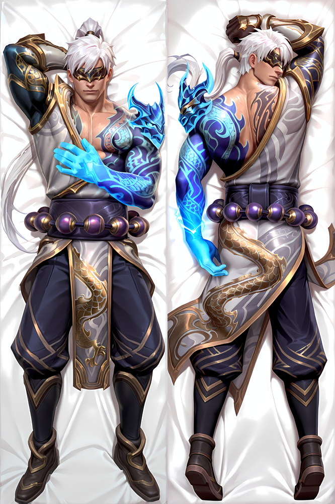 League of Legends - Lee Sin Dakimakura Body Pillow Cover - TBMMD0835