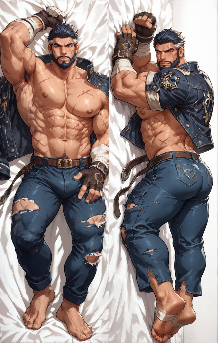 Dungeon Fighter Online - Monk Dakimakura Body Pillow Cover - TBMMD0862