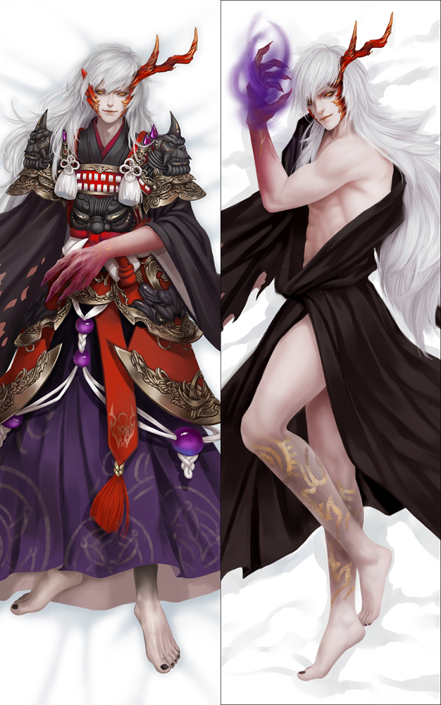 Onmyoji - Ibaraki Doji Dakimakura Body Pillow Cover - TBMMD0900