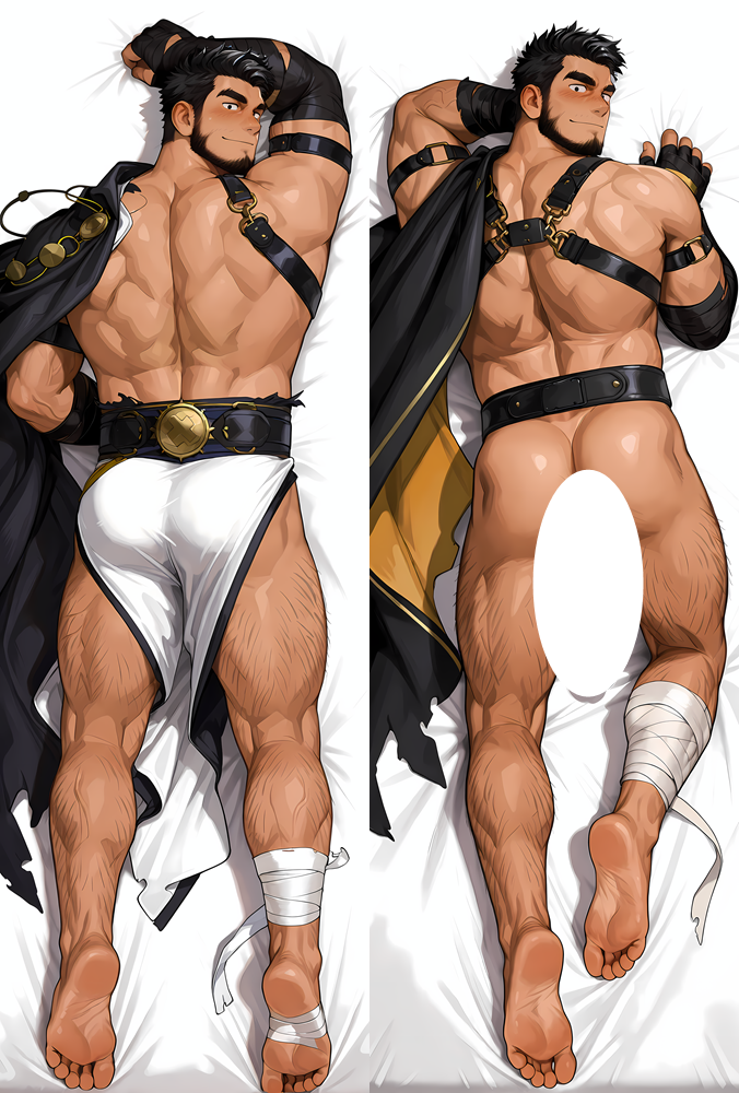 Another Eidos of Dragon Vein R - Sinbad Dakimakura Body Pillow Cover - TBMMD0932
