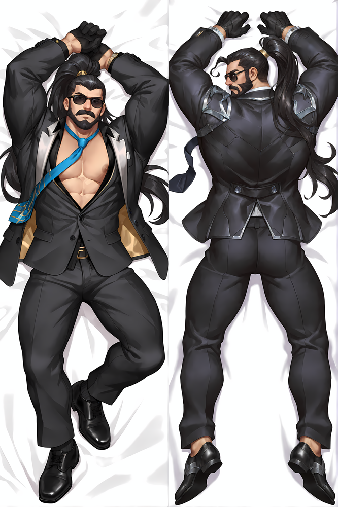 League of Legends - Xin Zhao Dakimakura Body Pillow Cover - TBMMD0965