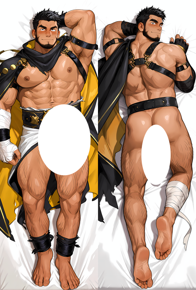 Another Eidos of Dragon Vein R - Sinbad Dakimakura Body Pillow Cover - TBMMD0969