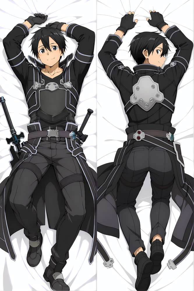 Sword Art Online - Kirito Dakimakura Body Pillow Cover - TBMMD0975