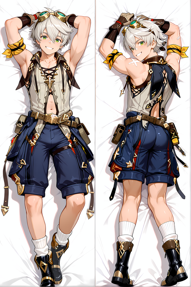 Genshin Impact - Bennett Dakimakura Body Pillow Cover - TBMMD0979