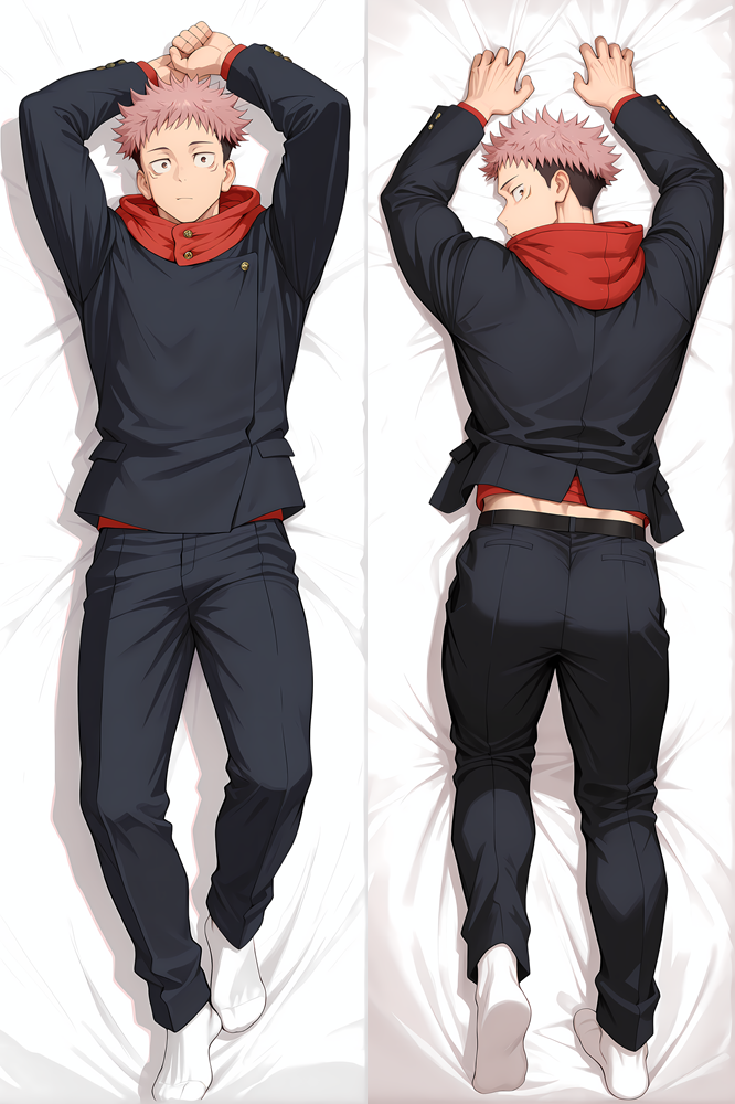 Jujutsu Kaisen - Yuji Itadori Dakimakura Body Pillow Cover - TBMMD0980