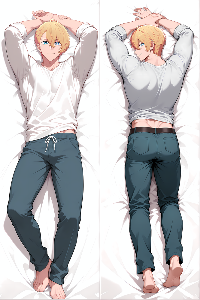 Oshi no Ko - Aquamarine Hoshino Dakimakura Body Pillow Cover - TBMMD0986