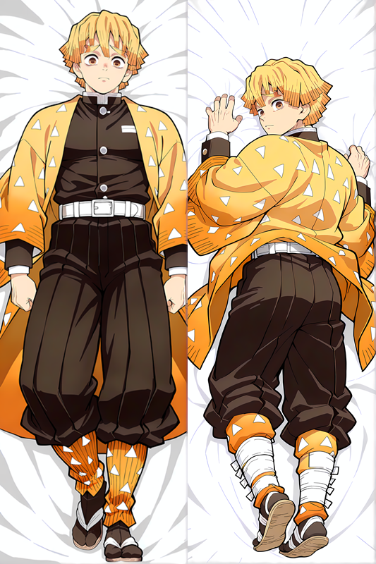 Demon Slayer: Kimetsu no Yaiba - Zenitsu Agatsuma Dakimakura Body Pillow Cover - TBMMD0992