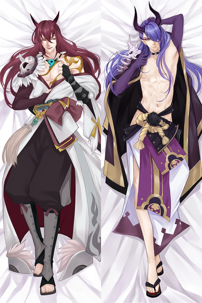 Onmyoji - Yasha Dakimakura Body Pillow Cover - TBMMD1004