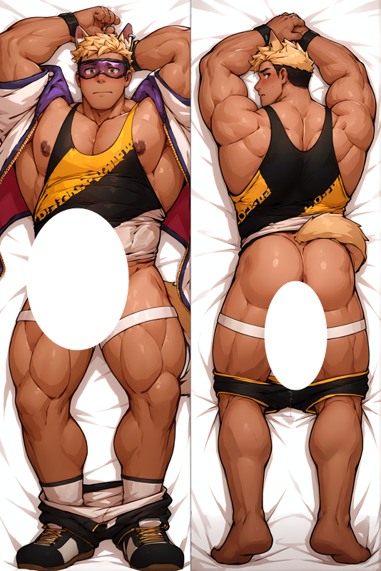 XXL WOOFIA - Golden Ryder Dakimakura Body Pillow Cover - TBMMD1007
