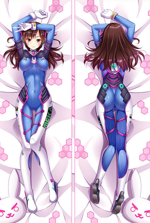 Overwatch D.va Anime Dakimakura Body Pillow Cover