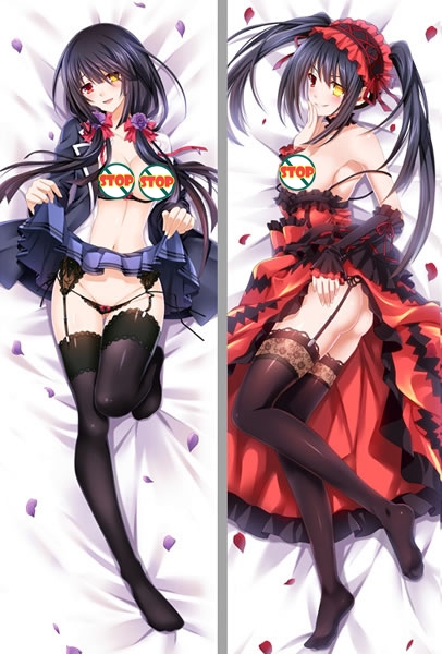 Date A Live Kurumi Tokisaki Anime Dakimakura Pillow Cover510105