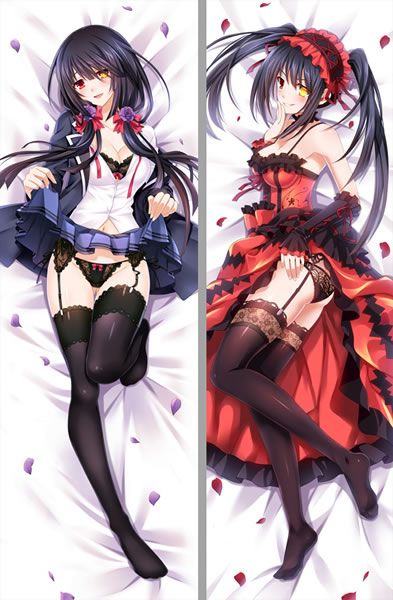Date A Live Kurumi Tokisaki Anime Dakimakura Pillow Cover510101