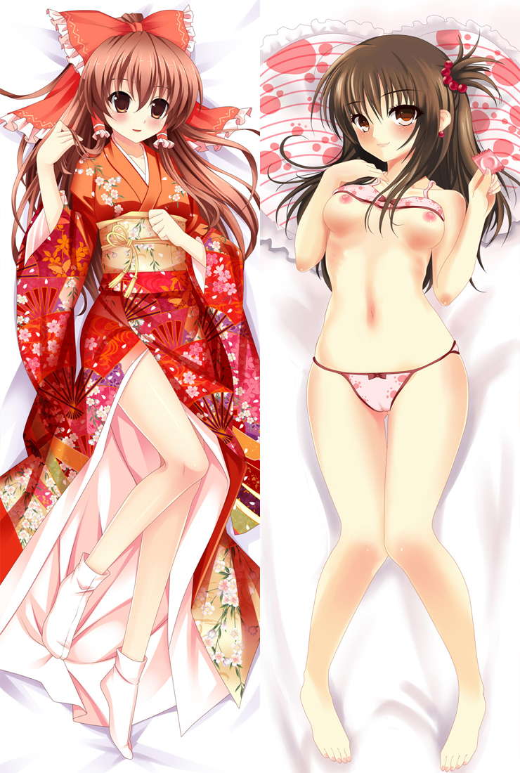 Touhou Project Reimu Hakurei Anime Dakimakura home decorative Pillow Case Cover