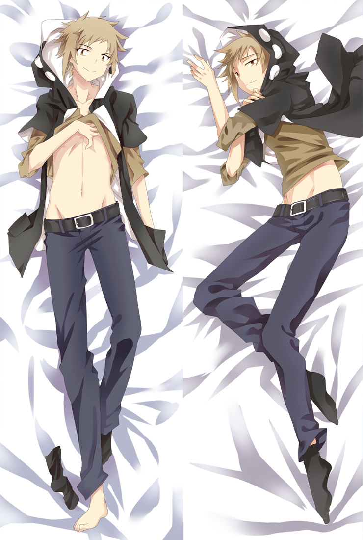 Kagerou Project Shuuya Kano Anime Dakimakura Hugging Body Pillow Cover Case