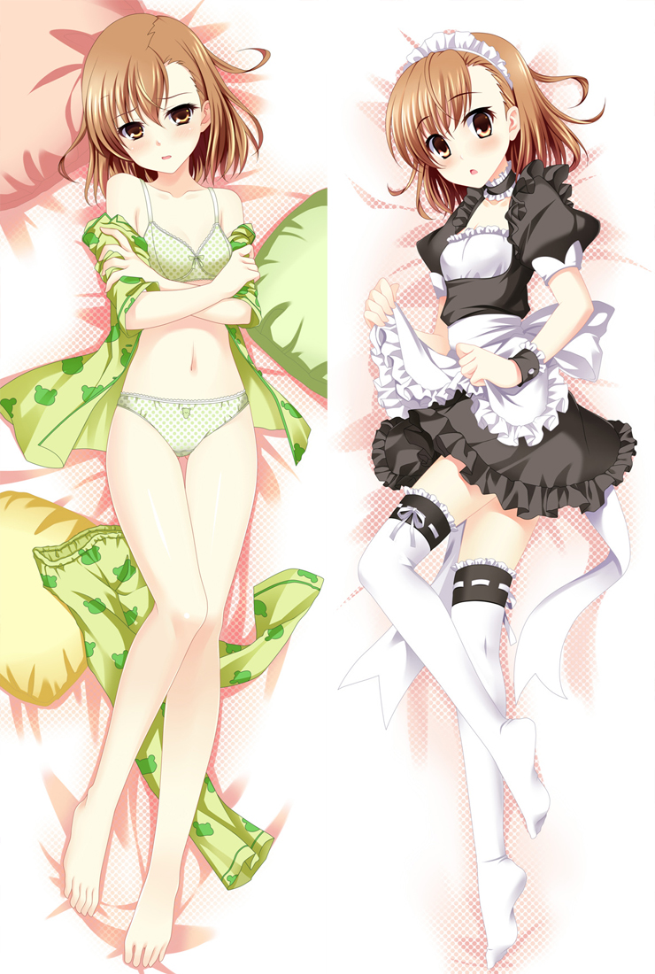 A Certain Scientific Railgun Mikoto Misaka Anime Dakimakura Hugging Body Pillow Cover612087